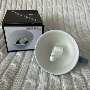 Creature Cups Crocodile 3D Mug Coffee Cup NEW Hidden Surprise Mugs Gift Gifts